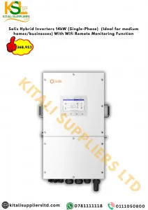 Solis 14kW Single-Phase Hybrid Inverter – Ideal for Medium Homes & Businesses with WiFi Remote Monitoring