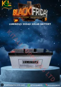 Luminous 200Ah Inverter Battery – High Capacity Tubular Battery for Long Backup