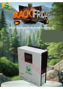 3KVA Hybrid Inverter – 24V DC Input, Pure Sine Wave Output, Dual Solar & AC Charging, Smart LCD Display, Reliable Backup Power for Home & Office Use.