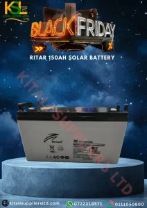 Ritar 150Ah AGM Battery – Heavy-Duty Deep Cycle Battery for Inverter & Solar