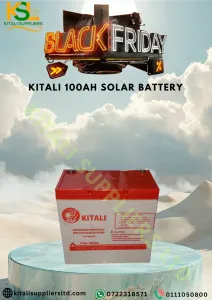 Buy Kitali 100Ah Tubular Battery | Durable Inverter Backup Battery Kenya