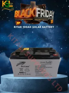 Ritar RA12-100 12V 100Ah Deep Cycle Sealed Lead Acid Battery