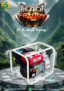 K Max 3" Water Pump – Heavy-Duty High-Flow Water Transfer Pump