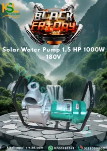 Solarpex 1.5HP 180V 1000W Surface Solar Water Pump – High-Efficiency Solar-Powered Pump