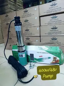 48V 400W Submersible Water Pump – 50m Head Solar Borehole Pump - The 48V 400W Submersible Water Pump is a high-performance solar borehole pump designed to deliver reliable and efficient water