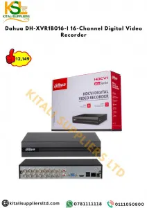 Dahua DH-XVR1B016-1 16-Channel Digital Video Recorder – Professional 16CH DVR for CCTV Security Systems