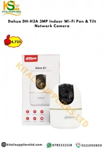 Dahua DH-H3A 3MP Indoor Wi-Fi Pan & Tilt Network Camera