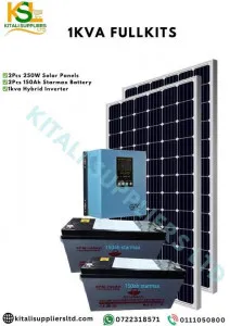 1KVa FULLKITS Inverter System | Complete Home & Office Power Backup Kit