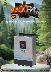 Buy Solarmax 5.2KVA One Hybrid Inverter – Smart Solar Energy Backup | [Your Store Name]