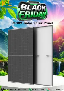 500W Jinko Solar Panel – High-Efficiency Solar Power for Homes & Off-Grid
