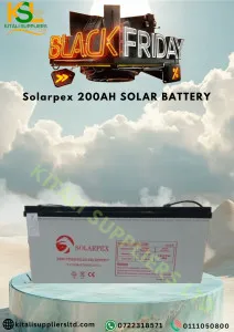 Solarpex 200Ah Solar Battery – High-Capacity Power Backup | Black Friday Deals