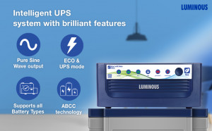 Luminous Eco Volt Neo 900VA/12V Backup Inverter