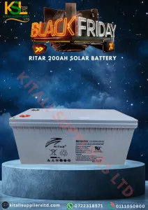 Ritar 200Ah Solar Battery – High-Capacity Power Backup | Black Friday Deals