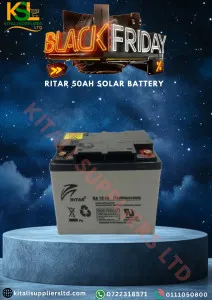 Black Friday Deal: Ritar 50 Ah Solar Battery – Reliable Solar Power