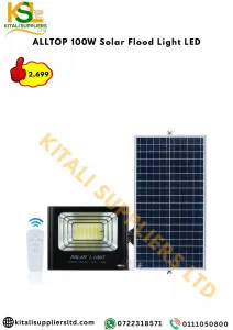 ALLTOP 100W Solar Flood Light LED – High-Brightness Outdoor Solar Security Light