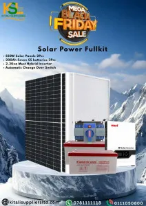 Solar Power Fullkit – Complete Solar Energy System with Panels, Battery, Inverter & Charge Controller | Reliable Off-Grid & Home Power Solution