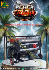 Premier 3KVA Pure Sine Wave Solar-Ready Power Generator – 24V System, Built-in MPPT Solar Charger, Smart LCD Display