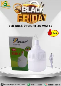 DPLight 40W LED Bulb | Super Bright White Light | High Power Energy Efficient Long-Life LED Lamp for Home, Office & Industrial Lighting