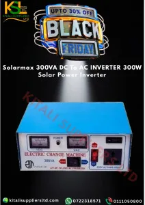 🔥 Black Friday Offer – Solarmax 300VA / 300W DC to AC Inverter 🔥
