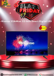 Hisense 32A4Ken 32-Inch Smart Digital LED TV | HDR, DTS Sound & VIDAA Smart OS