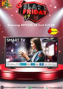 Samsung 40T5300 40-Inch Full HD Smart TV | HDR, PurColor & Smart Connectivity