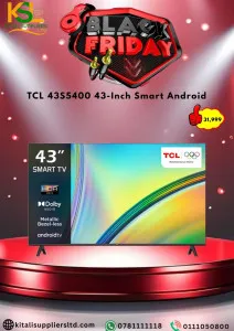 TCL 43V6B / 43S5400 43-Inch Smart Android LED TV | Full HD, HDR, Dolby Audio & Google TV