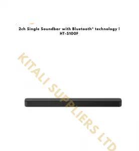 SONY HT-S100F 2.1 Channel Soundbar with Wireless Subwoofer | Kitali Suppliers