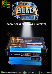 1000W Solarpex Inverter – Pure Sine Wave DC to AC Power Converter