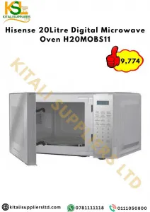 Hisense 20L Digital Microwave Oven H20MOBS11 – Sleek Design, Fast Heating & Easy Controls