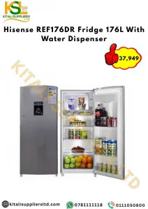 Hisense REF176DR 176L Refrigerator with Water Dispenser – Compact, Stylish & Energy Efficient Fridge