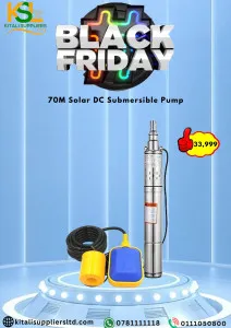 70M Solar DC Submersible Pump