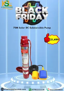 75M Solar DC Submersible Pump