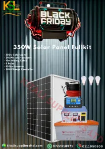 350W Solar Full Kit – 300VA Inverter, 200Ah Sunnypex Battery & 20A Controller | Kitali Suppliers Ltd