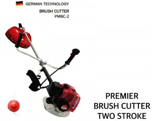 Premier 2-Stroke Brush Cutter – Heavy-Duty Grass & Weed Trimming Machine