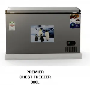 Premier 300-Liter Chest Freezer – Spacious, Fast Cooling & Energy Efficient