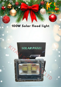 100W Solar Flood Light – High-Efficiency Outdoor LED Security Light