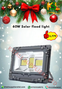 60W Solar Flood Light – Bright, Efficient & Weatherproof Outdoor LED Security Lamp