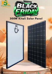 300W Kitali Solar Panel – High-Efficiency Monocrystalline | Black Friday Mega Deal