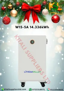 W15-5A 14.336kWh Lithium Battery – High-Capacity LiFePO4 Energy Storage for Home & Solar
