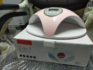 2-in-1 Professional SUN Smart UV/LED Nail Lamp – Hard Gel Curing, Timer Memory, Sensor & Digital Display