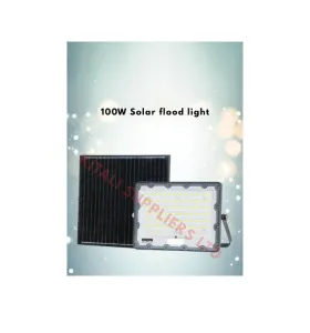 100W Solar Flood Light – Black Friday Deal | Bright Outdoor Security Light