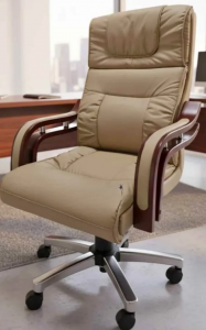 Executive Leather Office Chair Model A2 – Premium Ergonomic Swivel Chair