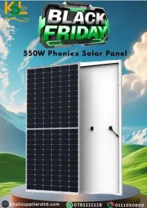 550W Phoenix Solar Panel | High-Efficiency Monocrystalline Solar Module