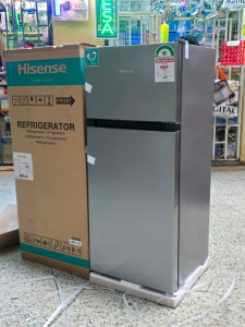 Hisense 120 Liters Double Door Refrigerator – Energy Saving Fridge with Freezer