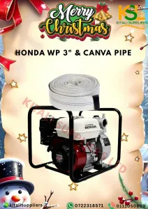 Honda 3" WL30XY GP200 Water Pump + Canvas Pipe
