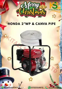 Honda 2" Water Pump + Canvas Pipe