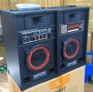 Globalstar Professional Mini Speakers With Microphone – Powerful Portable Sound System