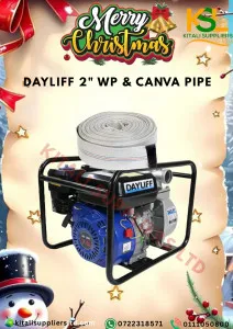 Dayliff 2" Water Pump + Canvas Pipe