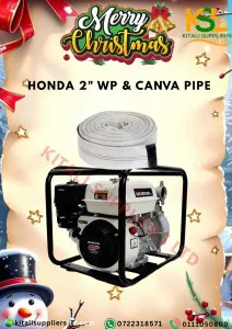 Honda 2" Water Pump + 2" Canvas Pipe 50M | Christmas Sale | High Pressure Pump