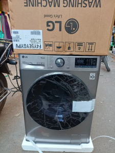 LG 10.5kg Wash / 7kg Dry Front Load Washing Machine – AI Direct Drive, Steam, TurboWash™, Smart WiFi (Model F4V5RGP2T)